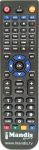 Replacement remote control for ICC3 (925TX1048)