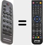 Replacement remote control for 759551882600