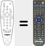Replacement remote control for RCT 313 (21053140)