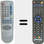 Replacement remote control for 36226130