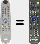 Replacement remote control for 759550450100
