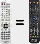 Replacement remote control for EUR7722X90