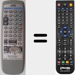 Replacement remote control for RM-SRXE100J