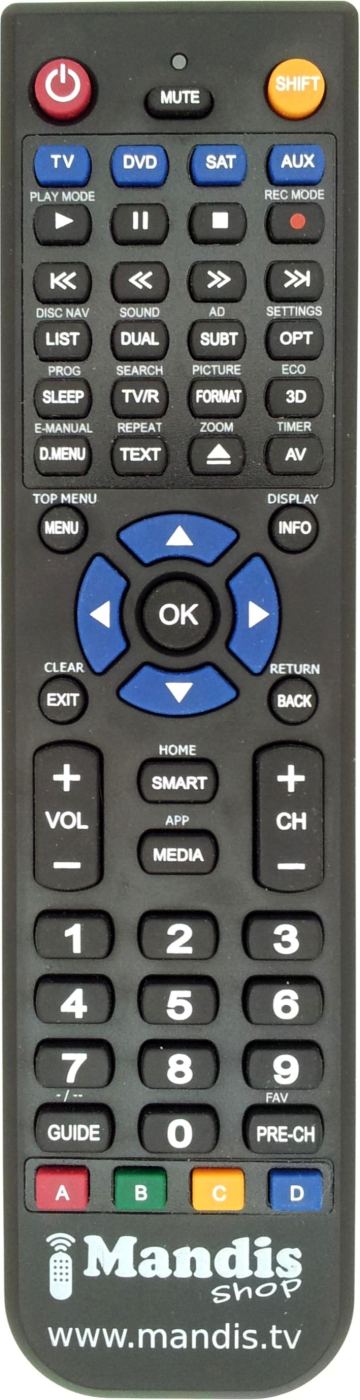 alley fireplace Prescribe Replacement remote control Philips 37PF9631D-10-SAT