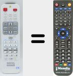 Replacement remote control for RCS011 (5JJAD06001)