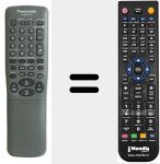 Replacement remote control for EUR571753