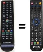 Gleichwertige Fernbedienung Samsung PS42P2SX/XEC