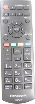 Original remote control PANASONIC RC39128 (30106447)