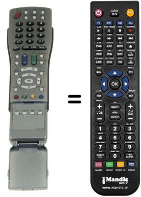 Gleichwertige Fernbedienung Sharp LC-37GD9E