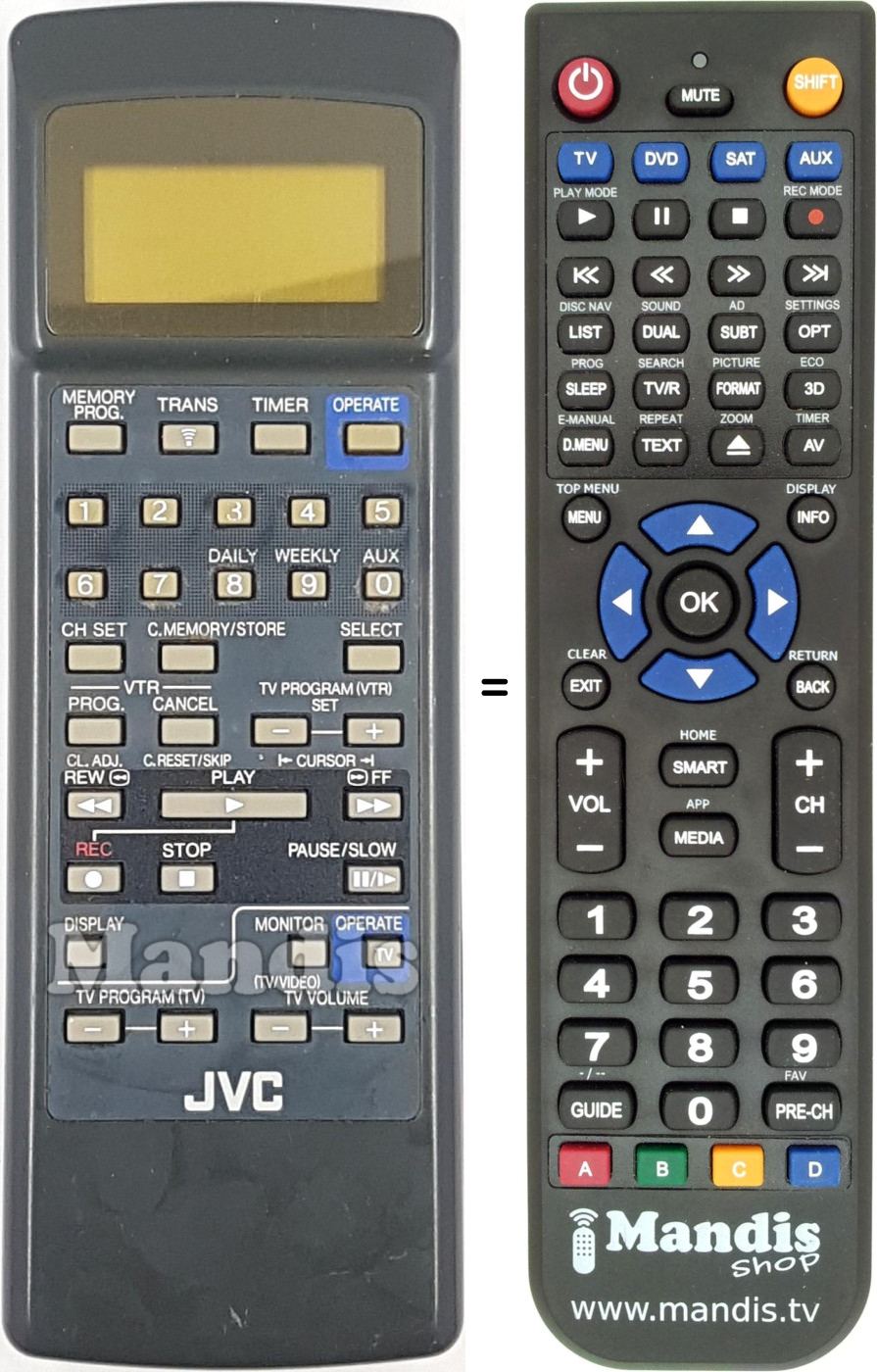 Replacement remote control REMCON1806