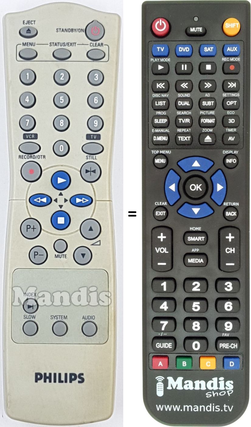 Replacement remote control REMCON1980