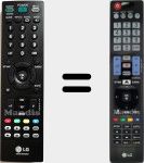 Original remote control AKB74115502