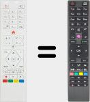 Original remote control RC 4876 (30088184)