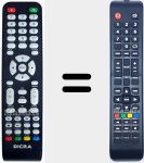 Original remote control 306045097FHUN006 (894526-24S17T2)