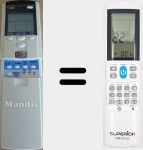 Universal remote control Aircoplus (42530)