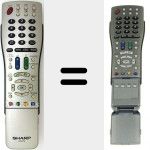 Originalfernbedienung RRMCGA460WJSA