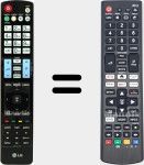 Universalfernbedienung Universal TV LG