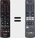Universalfernbedienung Universal TV LG