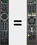 Universal remote control Universal TV Sony