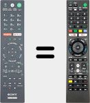 Universalfernbedienung Universal TV Sony