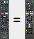 Universal remote control Universal TV Sony