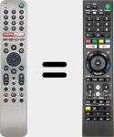 Universal remote control Universal TV Sony