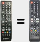 Universal remote control Universal TV Samsung