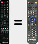 Replacement remote control for 26LB630