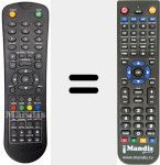 Replacement remote control for REMCON920