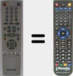 Replacement remote control for 00048C (AC5900048C)