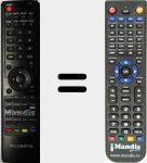 Replacement remote control for RC024