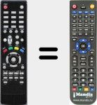 Ersatzfernbedienung f&uuml;r SD790FTAVERS1