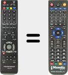Ersatzfernbedienung f&uuml;r CM3PVRD