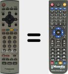 Ersatzfernbedienung für EUR7628010AR