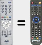 Replacement remote control for RM-C1508 (RMC15081C)