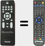 Ersatzfernbedienung für RC2022401/01 (996510006838)