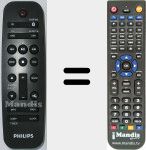 Ersatzfernbedienung f&uuml;r 996580006314