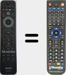 Replacement remote control for RC470701 (242254902314)