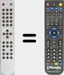 Replacement remote control for AZUR 540AC (RC-540AC)