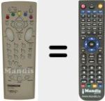 Ersatzfernbedienung f&uuml;r RCV 100 G