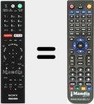 Replacement remote control for RMF-TX220E (149346621)