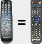 Ersatzfernbedienung f&uuml;r BP59-00138B