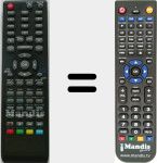 Replacement remote control for 08015045