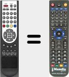 Replacement remote control for SWI-S15/7NG