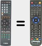 Replacement remote control for RAV282 (WN058000)
