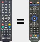 Ersatzfernbedienung für Multibox3