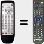 Ersatzfernbedienung f&uuml;r REMCON720