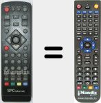 Ersatzfernbedienung f&uuml;r SPC001