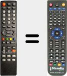 Ersatzfernbedienung für ST-HD527CI