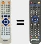 Replacement remote control for XS-700 Pro